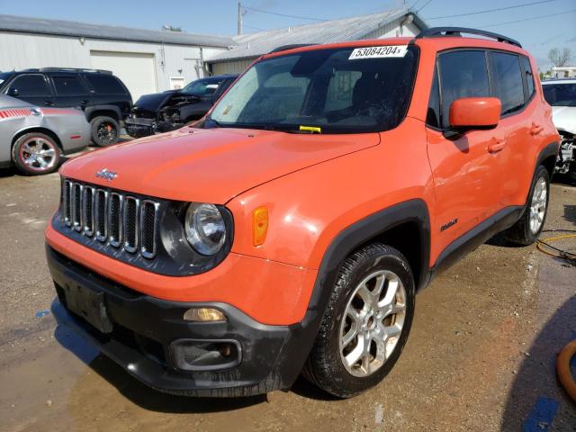 Photo 1 from auction – 2017 JEEP RENEGADE L with VIN ZACCJABB2HPG64823