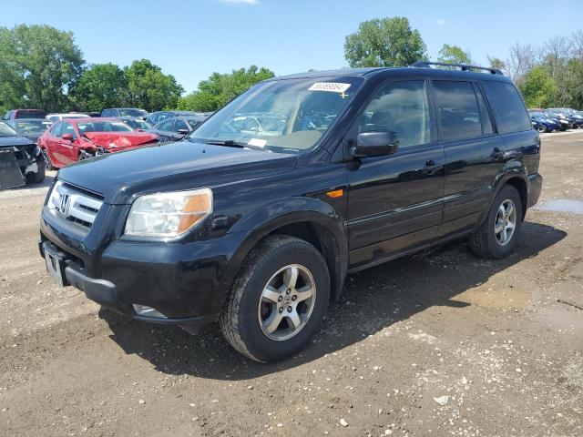 HONDA PILOT EXL 2008 with VIN 5FNYF18568B003540 - Photo from auction