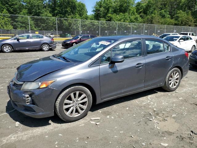 HONDA CIVIC EX 2012 with VIN 19XFB2F80CE339219 - Photo from auction