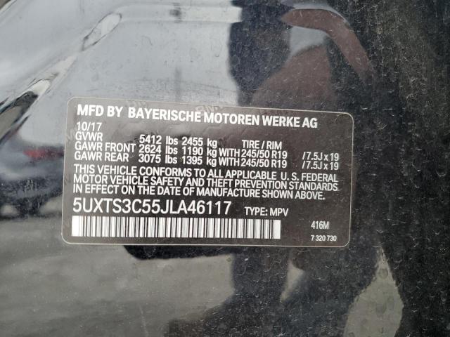 Photo 14 from auction – 2018 BMW X3 XDRIVEM with VIN 5UXTS3C55JLA46117