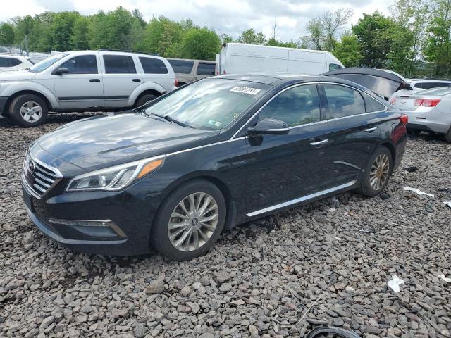 HYUNDAI SONATA 2015 with VIN 5NPE34AF5FH246173 - Photo from auction