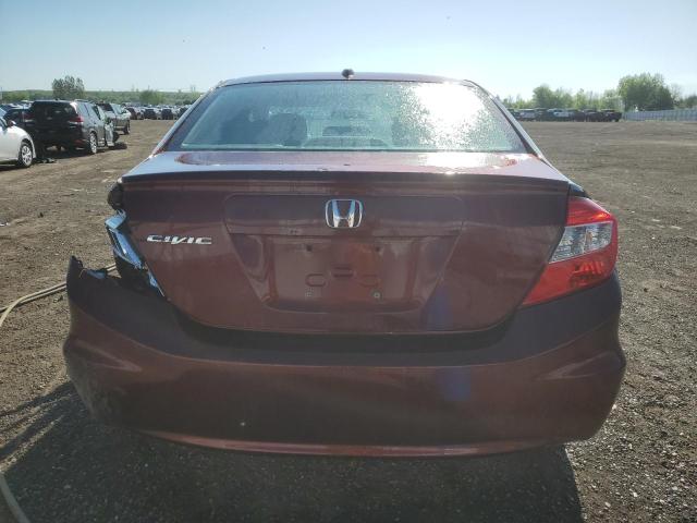 Photo 6 from auction – 2012 HONDA CIVIC EXL with VIN 2HGFB2F97CH017157
