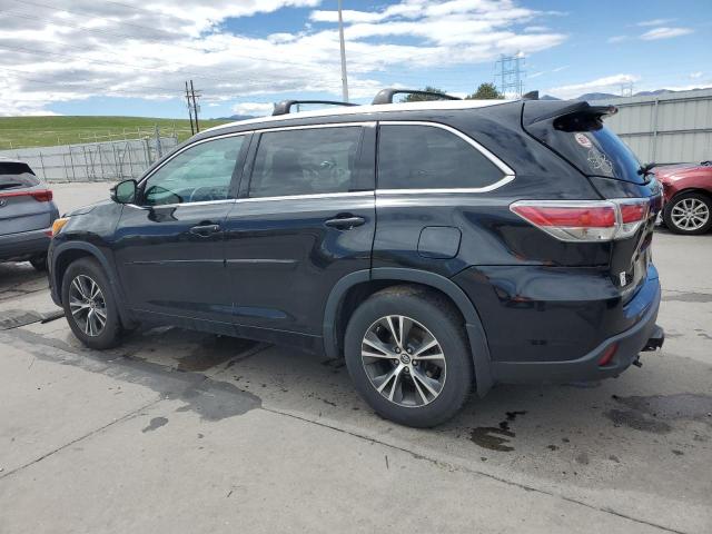 TOYOTA HIGHLANDER 2016 with VIN 5TDJKRFH4GS349847 - Photo from auction