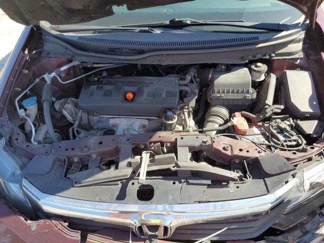 Photo 11 from auction – 2012 HONDA CIVIC LX with VIN 19XFB2F5XCE052590