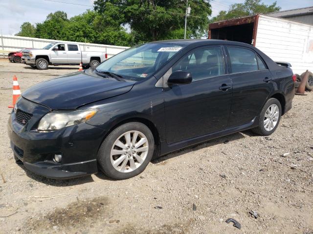 TOYOTA COROLLA BA 2009 with VIN 2T1BU40EX9C132184 - Photo from auction