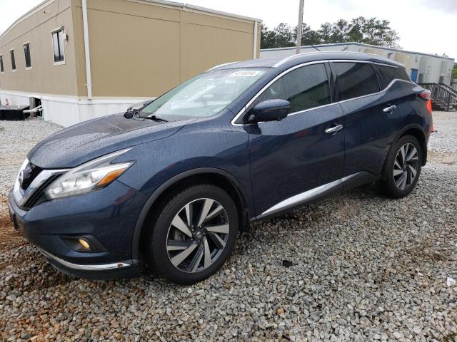 NISSAN MURANO S 2016 with VIN 5N1AZ2MG7GN167204 - Photo from auction