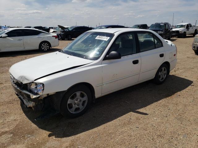 HYUNDAI ACCENT GL 2002 with VIN KMHCG45C02U344342 - Photo from auction