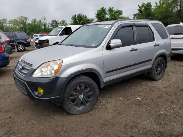 HONDA CR-V EX 2005 with VIN JHLRD78855C022552 - Photo from auction