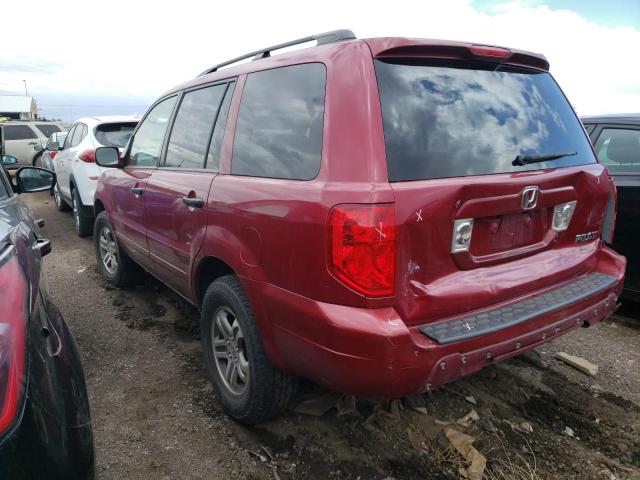 Photo 2 from auction – 2005 HONDA PILOT EX with VIN 2HKYF18495H536423