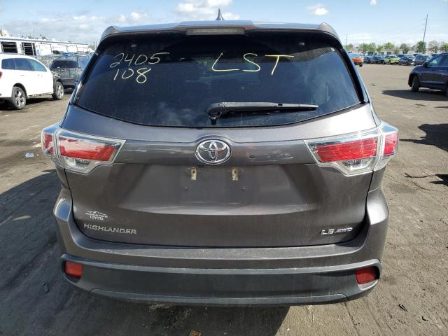 Photo 6 from auction – 2016 TOYOTA HIGHLANDER with VIN 5TDBKRFH0GS263181