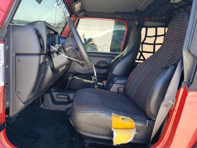 Photo 7 from auction – 2000 JEEP WRANGLER / with VIN 1J4FA49S2YP784973