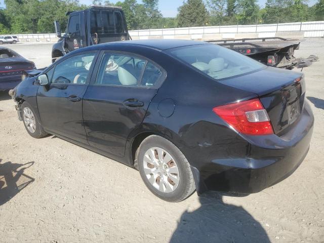 Photo 2 from auction – 2012 HONDA CIVIC LX with VIN 2HGFB2F52CH318240