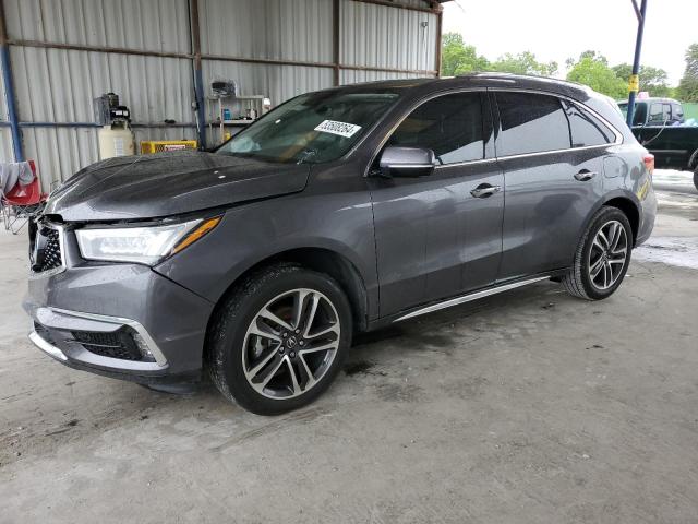 ACURA MDX ADVANC 2017 with VIN 5FRYD3H88HB006045 - Photo from auction