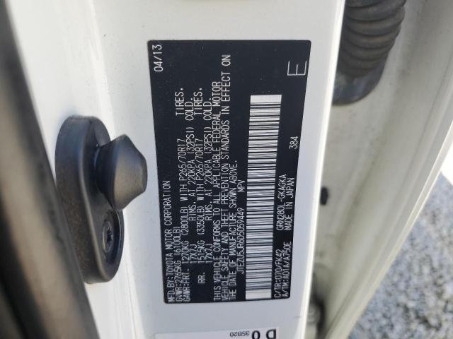 Photo 14 from auction – 2013 TOYOTA 4RUNNER SR with VIN JTEZU5JR6D5059449