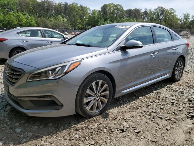 Photo 1 from auction – 2016 HYUNDAI SONATA SPO with VIN 5NPE34AF4GH422924