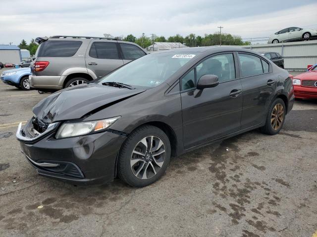 HONDA CIVIC EX 2013 with VIN 19XFB2F83DE241139 - Photo from auction