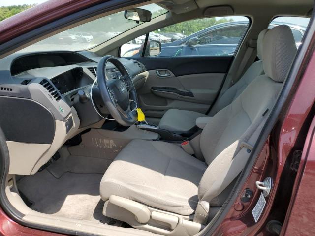 Photo 7 from auction – 2012 HONDA CIVIC LX with VIN 19XFB2F5XCE078249