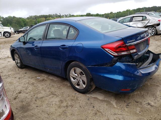 Photo 2 from auction – 2013 HONDA CIVIC LX with VIN 19XFB2F56DE222154