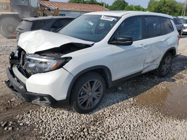 HONDA PASSPORT E 2021 with VIN 5FNYF8H55MB033857 - Photo from auction