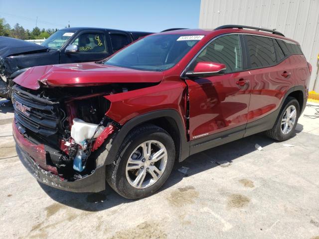 GMC TERRAIN SL 2021 with VIN 3GKALTEV3ML328690 - Photo from auction