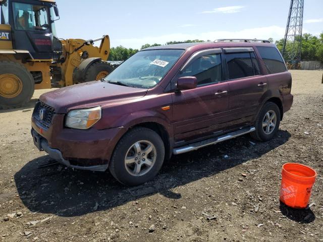 HONDA PILOT EXL 2008 with VIN 5FNYF18758B048406 - Photo from auction
