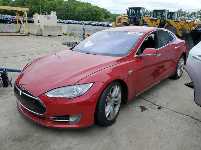 TESLA MODEL S 2015 with VIN 5YJSA1E26FF102970 - Photo from auction