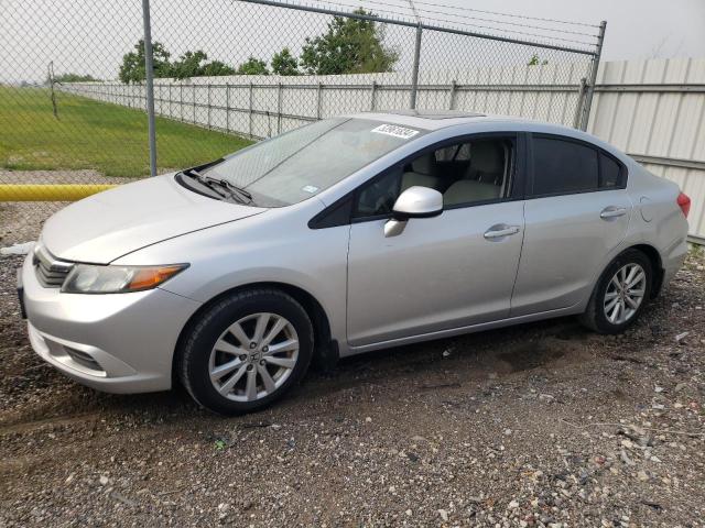 HONDA CIVIC EX 2012 with VIN 2HGFB2F82CH519758 - Photo from auction