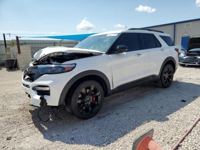 FORD EXPLORER S 2023 with VIN 1FM5K8GC3PGA26670 - Photo from auction