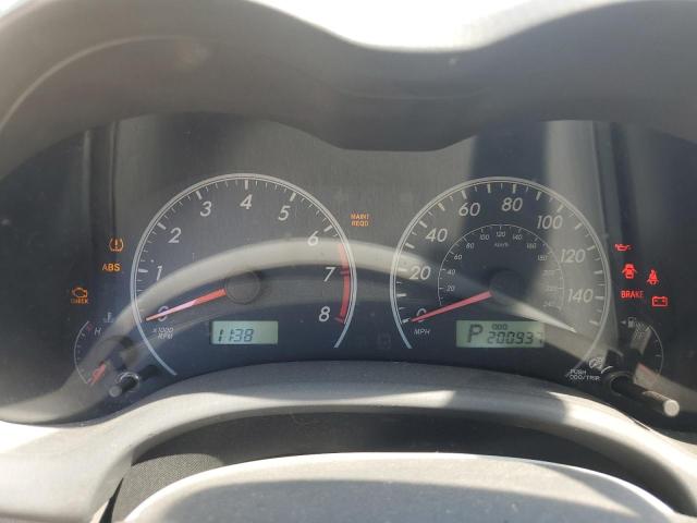 Photo 9 from auction – 2009 TOYOTA COROLLA BA with VIN JTDBL40E899058420
