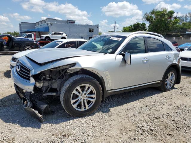 INFINITI FX37 2013 with VIN JN8CS1MW6DM173293 - Photo from auction