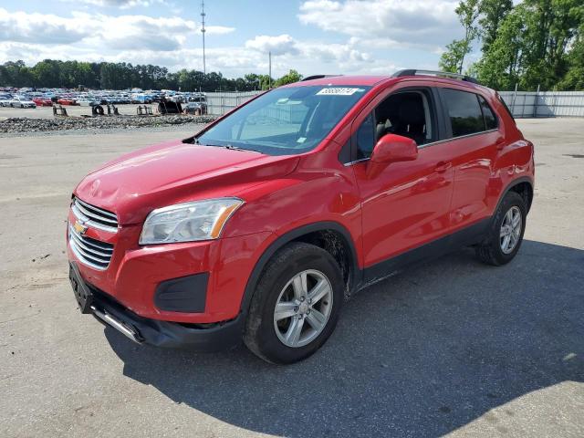 CHEVROLET TRAX 1LT 2016 with VIN KL7CJPSB6GB709545 - Photo from auction