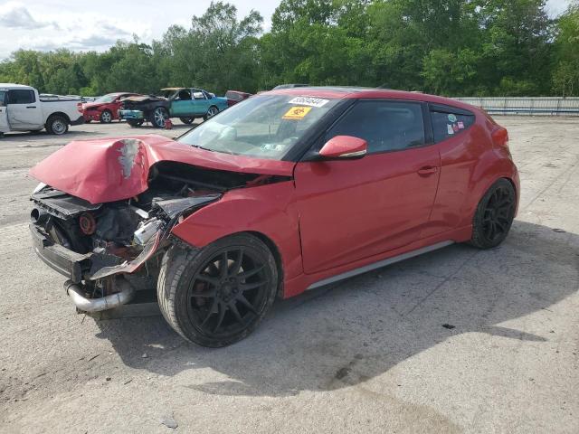 HYUNDAI VELOSTER T 2015 with VIN KMHTC6AEXFU224729 - Photo from auction