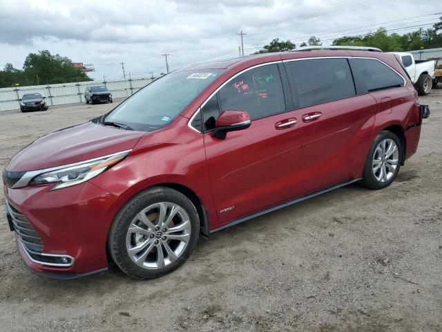 TOYOTA SIENNA LIM 2021 with VIN 5TDERKEC2MS018710 - Photo from auction