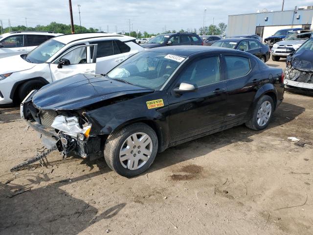 DODGE AVENGER SE 2012 with VIN 1C3CDZAB4CN323596 - Photo from auction