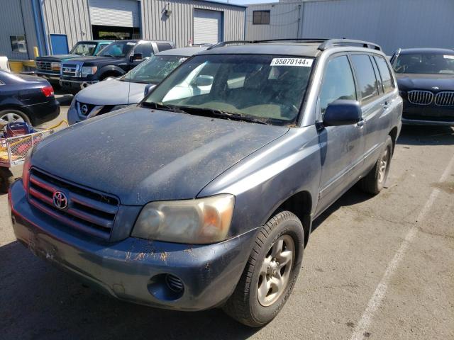 TOYOTA HIGHLANDER 2006 with VIN JTEHD21A260042801 - Photo from auction