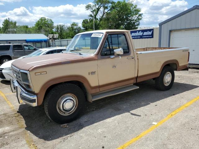 Photo 1 from auction – 1985 FORD F250 with VIN 1FTHF25L5FKA72440