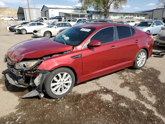 KIA OPTIMA LX 2014 with VIN 5XXGM4A74EG328971 - Photo from auction