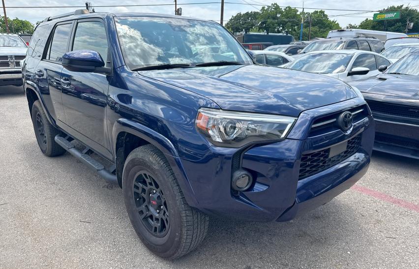 TOYOTA 4RUNNER SR 2021 with VIN JTEEU5JR7M5246729 - Photo from auction