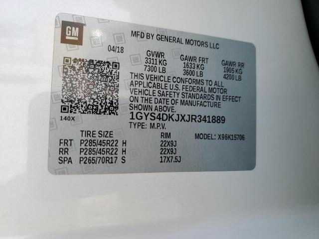 Photo 14 from auction – 2018 CADILLAC ESCALADE P with VIN 1GYS4DKJXJR341889