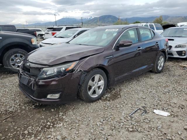 KIA OPTIMA 2014 with VIN 5XXGM4A75EG260678 - Photo from auction