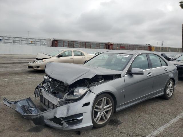 MERCEDES-BENZ C 2012 with VIN WDDGF4HB8CR222902 - Photo from auction