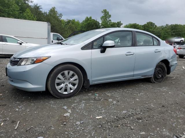 HONDA CIVIC LX 2012 مع رقم تعريف المركبة 19XFB2F59CE062883 - صورة من المزاد