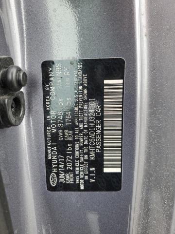Photo 14 from auction – 2017 HYUNDAI VELOSTER with VIN KMHTC6AD1HU324101