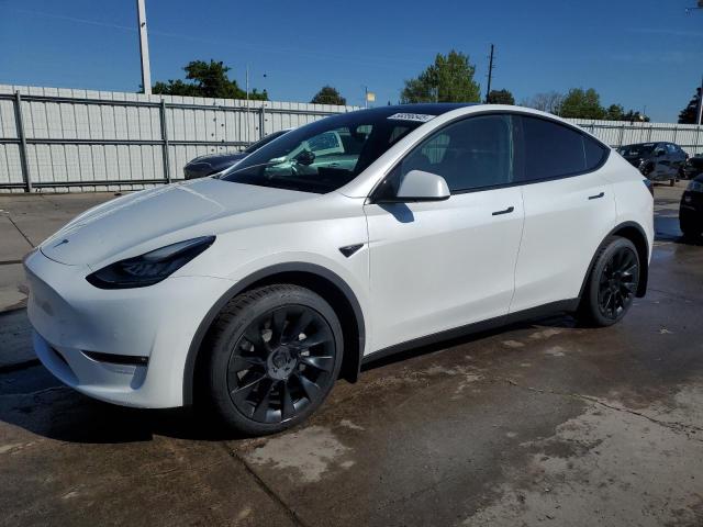 TESLA MODEL Y 2022 with VIN 7SAYGDEEXNF443116 - Photo from auction