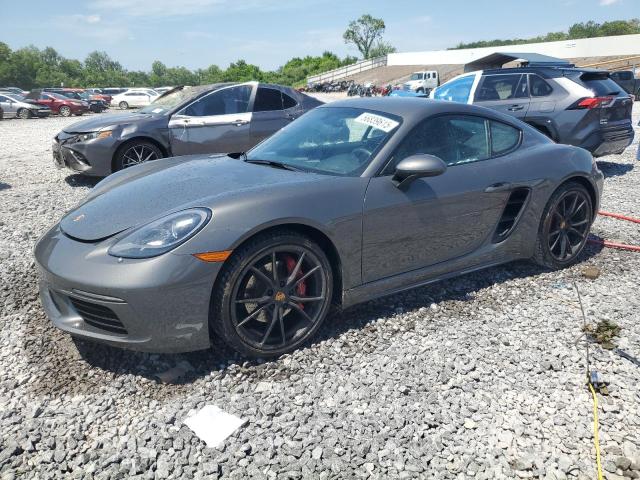 PORSCHE CAYMAN S 2017 with VIN WP0AB2A88HS285366 - Photo from auction