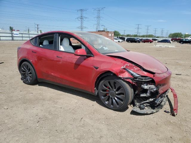 Photo 4 from auction – 2022 TESLA MODEL Y with VIN 7SAYGDEF4NF466285