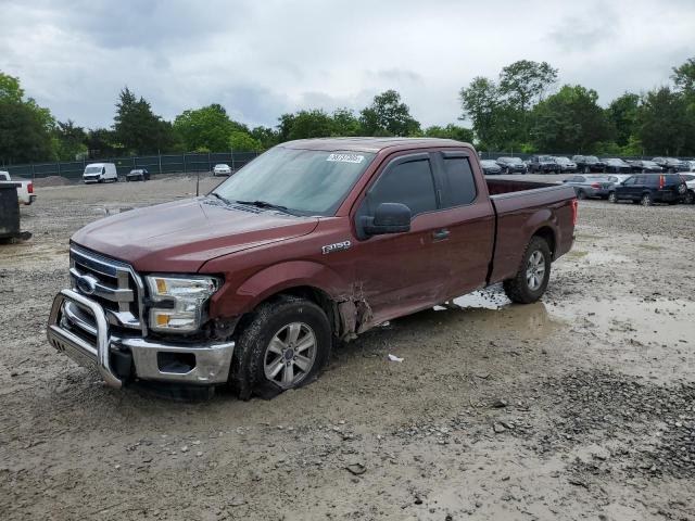 FORD F150 SUPER 2016 with VIN 1FTEX1C84GFD59500 - Photo from auction