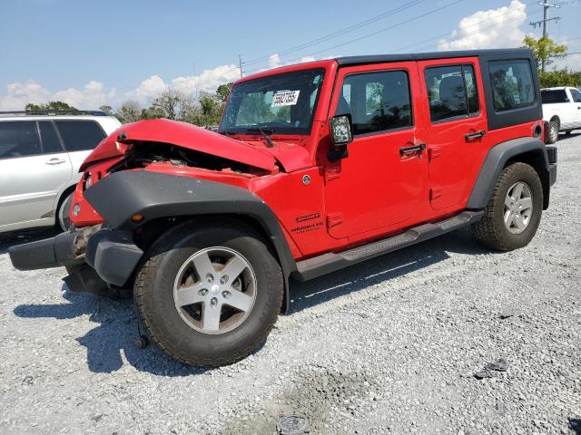 JEEP WRANGLER U 2015 with VIN 1C4BJWDG3FL726460 - Photo from auction