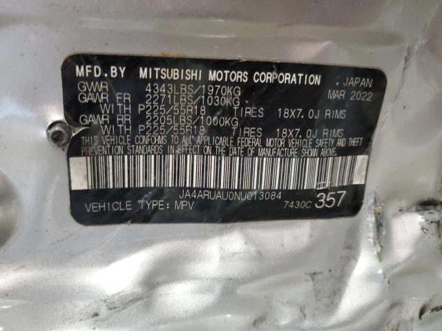 Photo 14 from auction – 2022 MITSUBISHI OUTLANDER with VIN JA4ARUAU0NU013084
