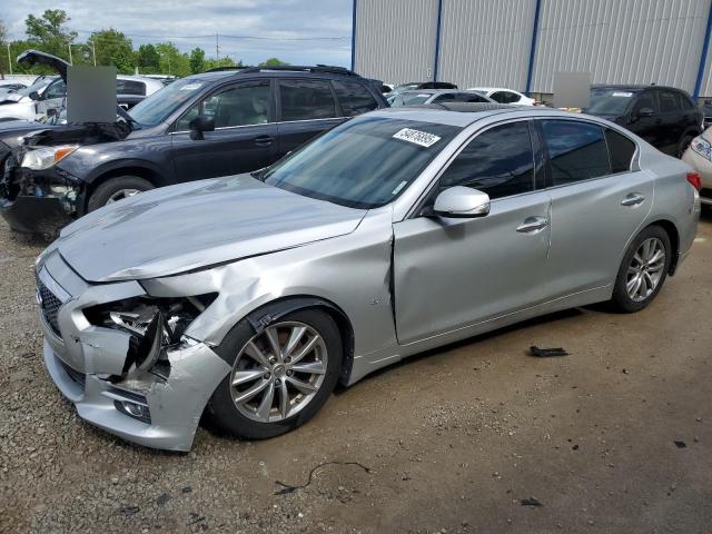 INFINITI Q50 BASE 2014 with VIN JN1BV7AP7EM686569 - Photo from auction